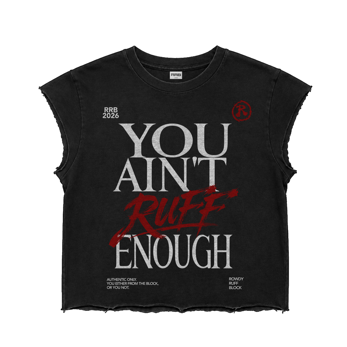 You Ain't Ruff Enough — Black