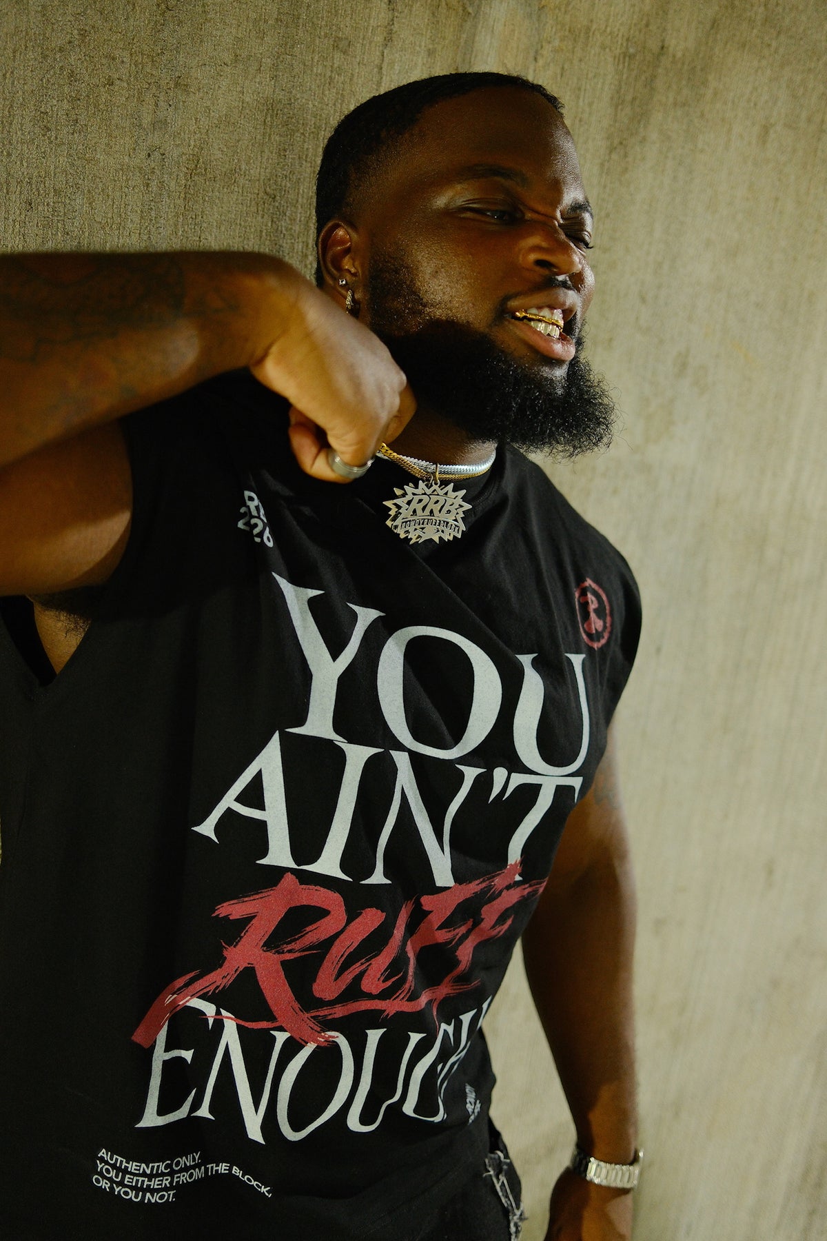 You Ain't Ruff Enough — Black